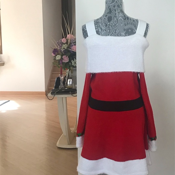 SOLD Christmas Dress Mrs. Claus - Picture 2 of 2